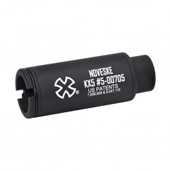 NOVESKE KX5 Tracer Ready Flash Hider with ARMIN Lab Flash NANO Tracer