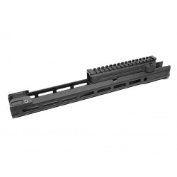 SLR Airsoftworks 14.7" Light Mlok EXT Extended Handguard for Tokyo Marui AKM GBBR