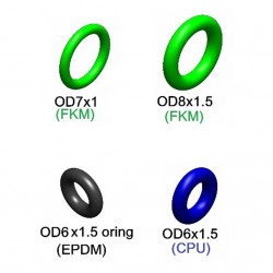 HiCapa Outlet Valve Rebuild Oring Kit