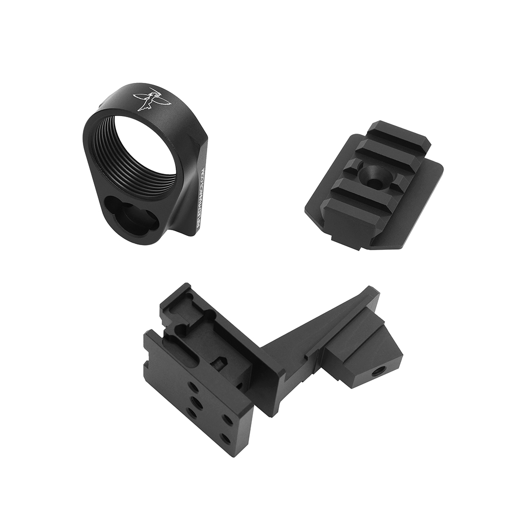 Rifle Dynamic Airsoft AK to M4 Stock Adaptor Assemble for Marui AKM